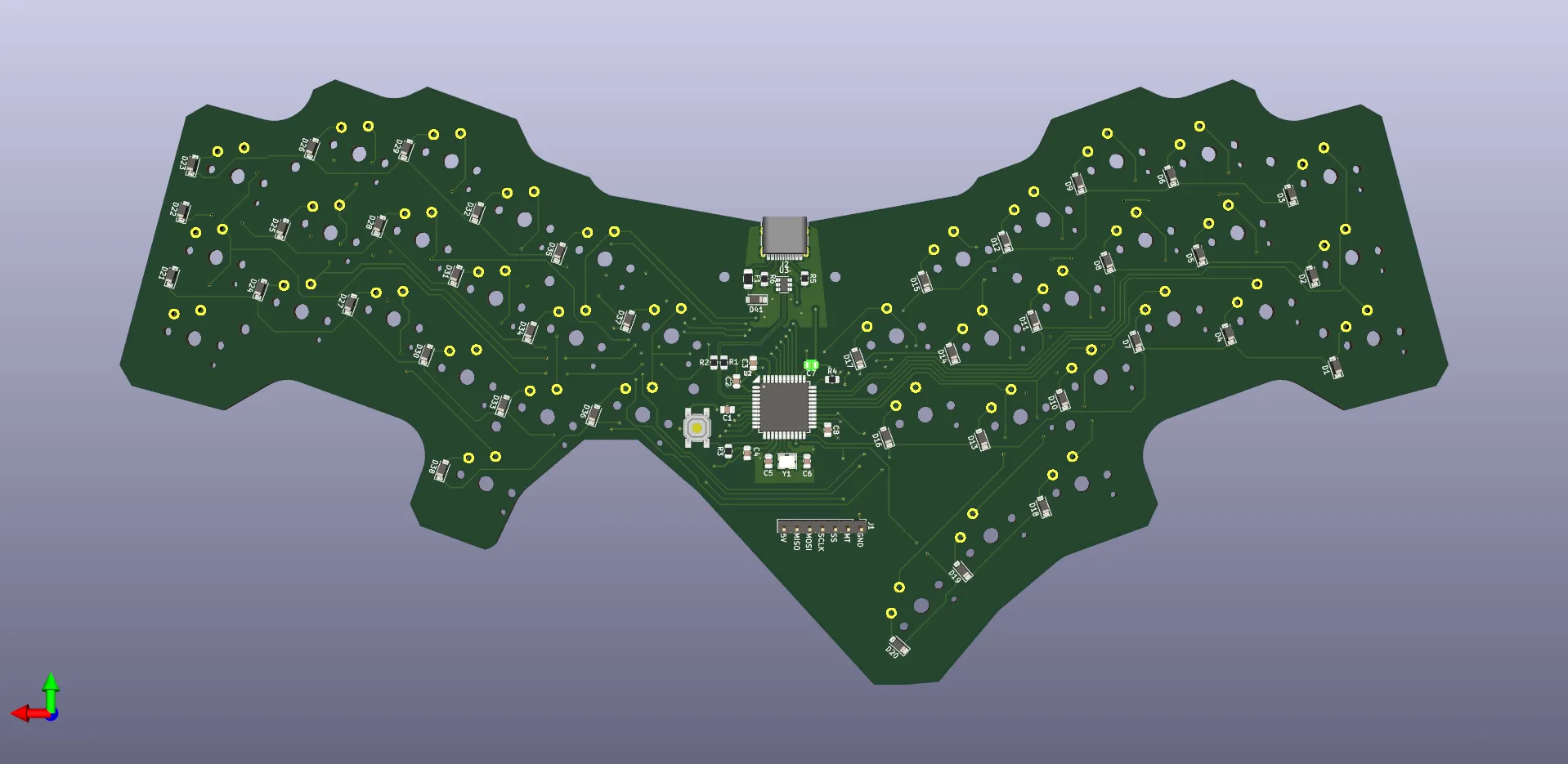 KiCAD PCB Render